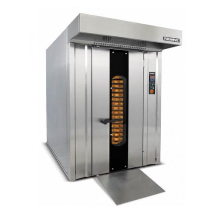 Four électrique rotatif boulangerie pour chariot