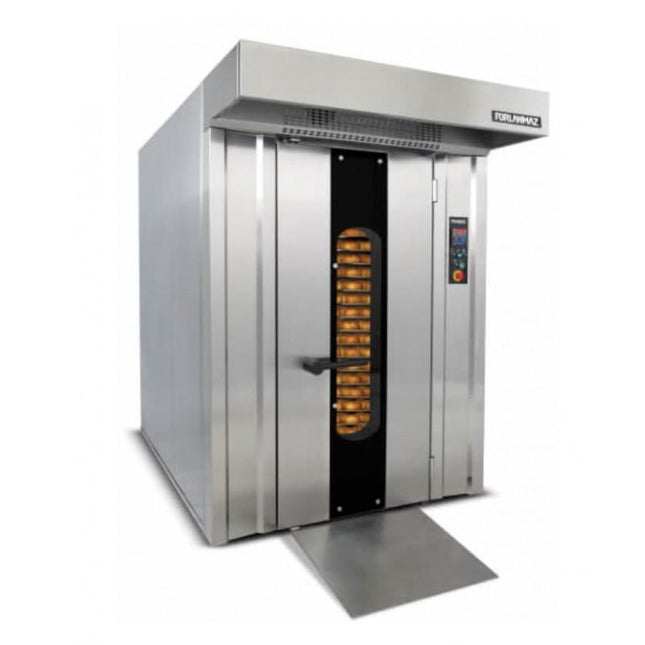 Four électrique rotatif boulangerie pour chariot