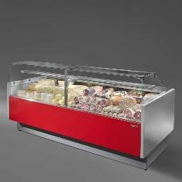 VITRINE RÉFRIGÉRÉE VENTILÉE VERRE DROIT – 200 CM