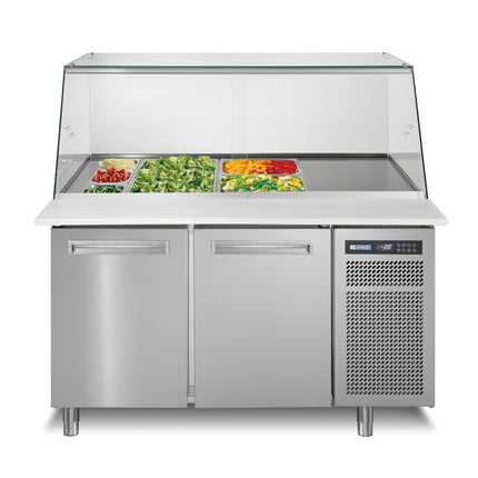 SALADETTE RÉFRIGÉRÉE 2 PORTES SLV02AI – COMPACTE ET PERFORMANTE