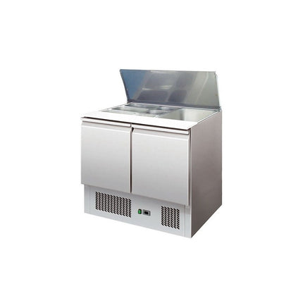 SALADETTE RÉFRIGÉRÉE 2 PORTES SLV02AI – COMPACTE ET PERFORMANTE