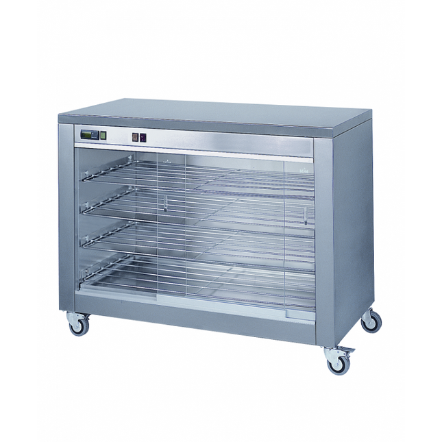 Vitrine chauffante sur roues 60 poulets