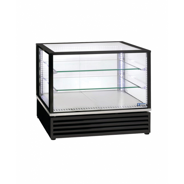 Vitrine réfrigérée panoramique ventilé à poser