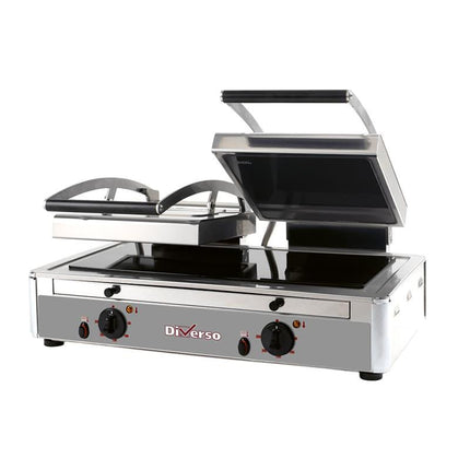 Grill panini double vitrocéramique